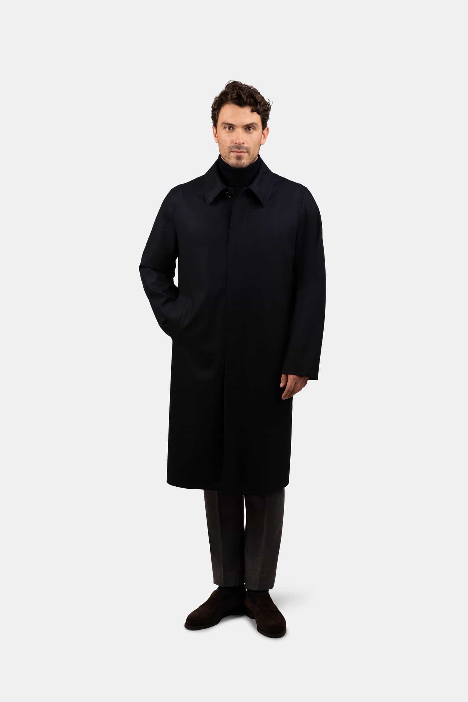 Technical Mack Coat Navy