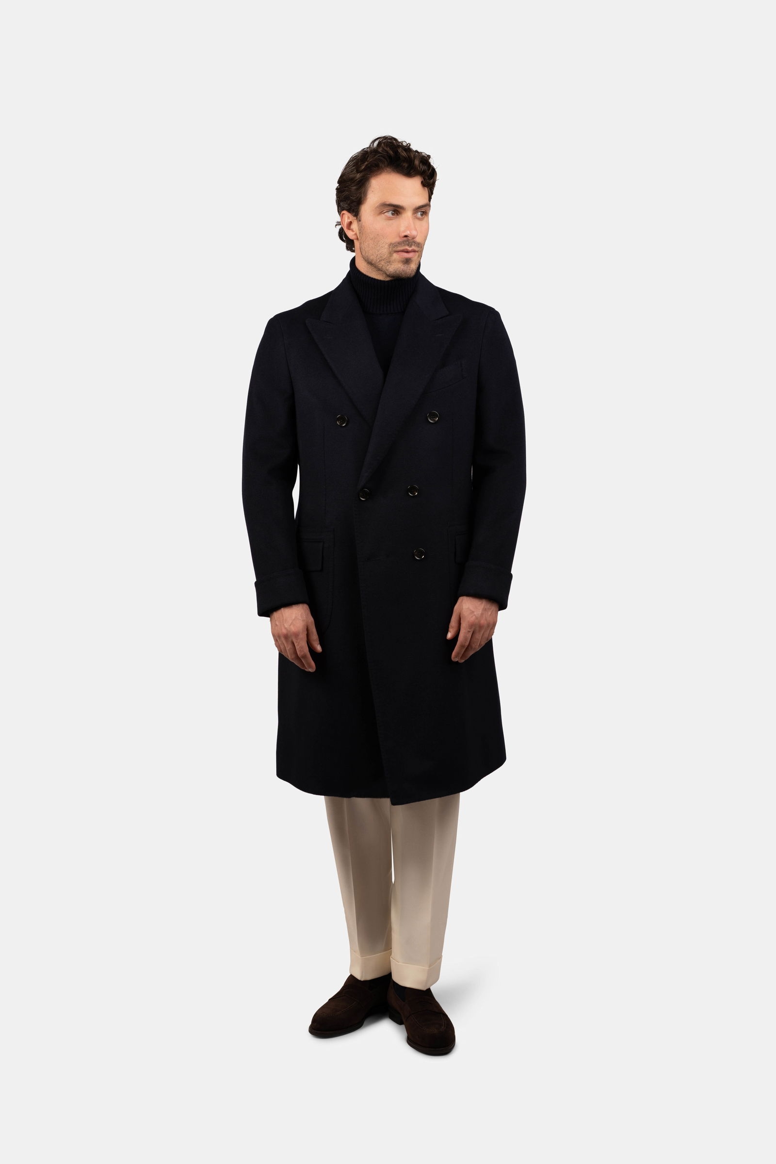 Martingala Coat Navy