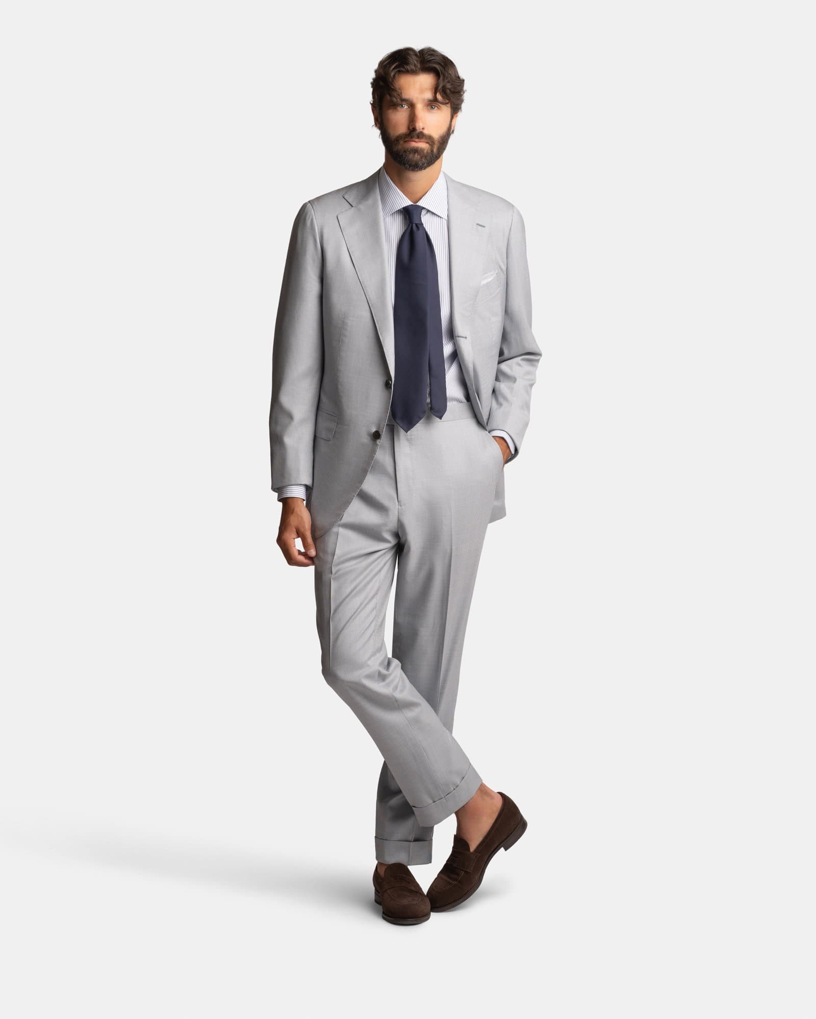 Mod 2 Puppytooth Suit Blue