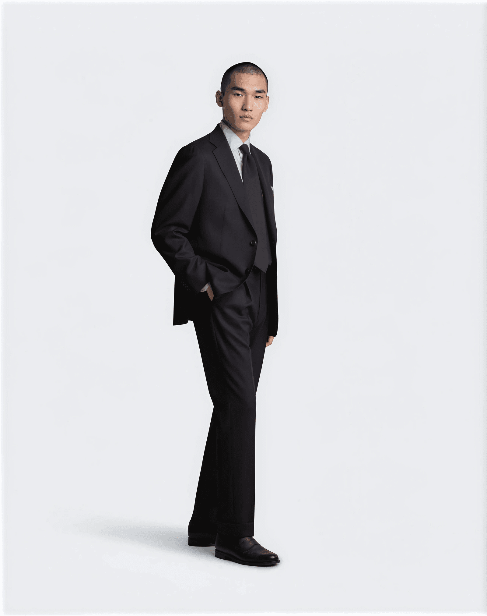 Mod 2 - Single Breasted Cavour Twist Jacket Navy (Part of a suit)