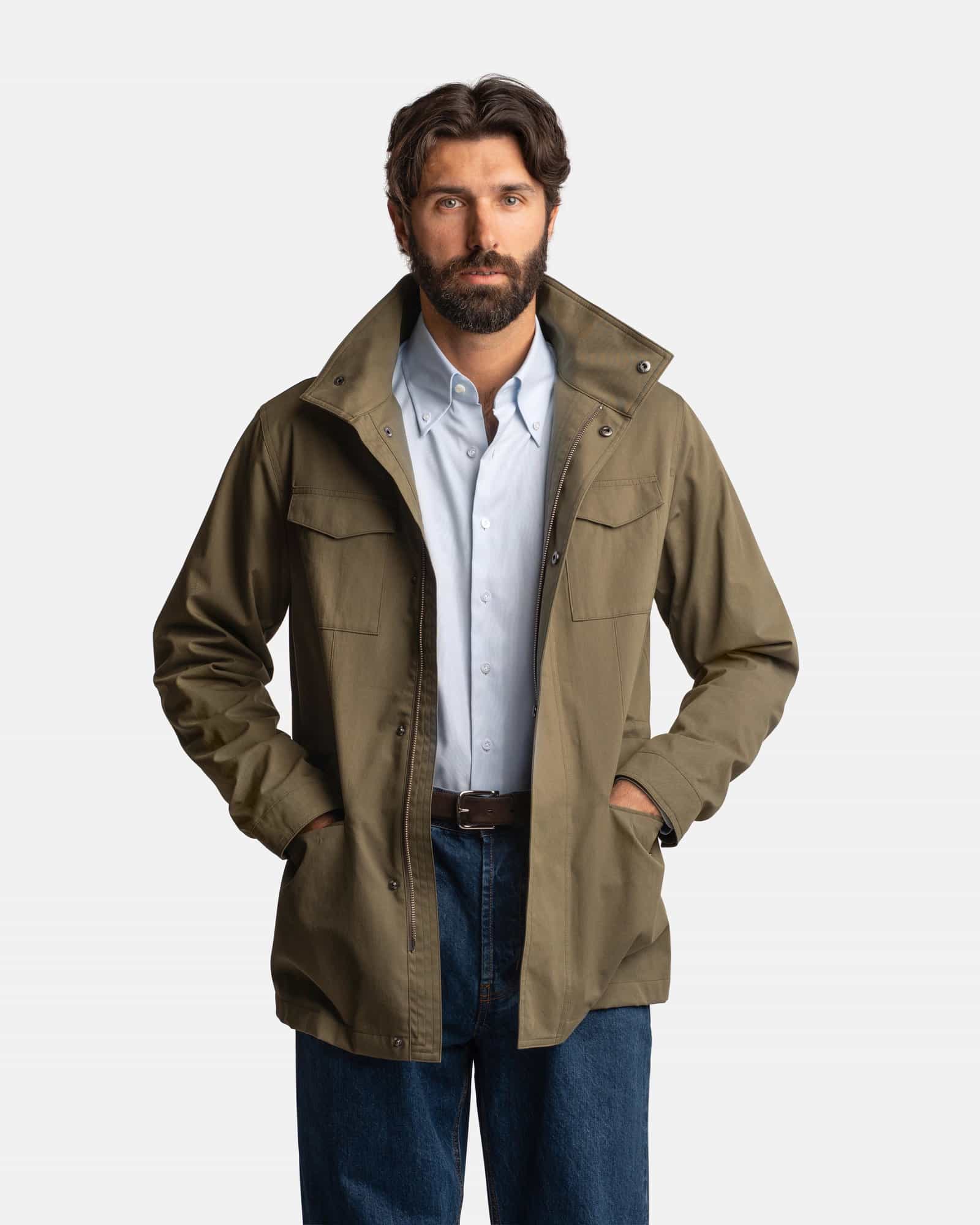 Field Jacket Technical Fabric Olive