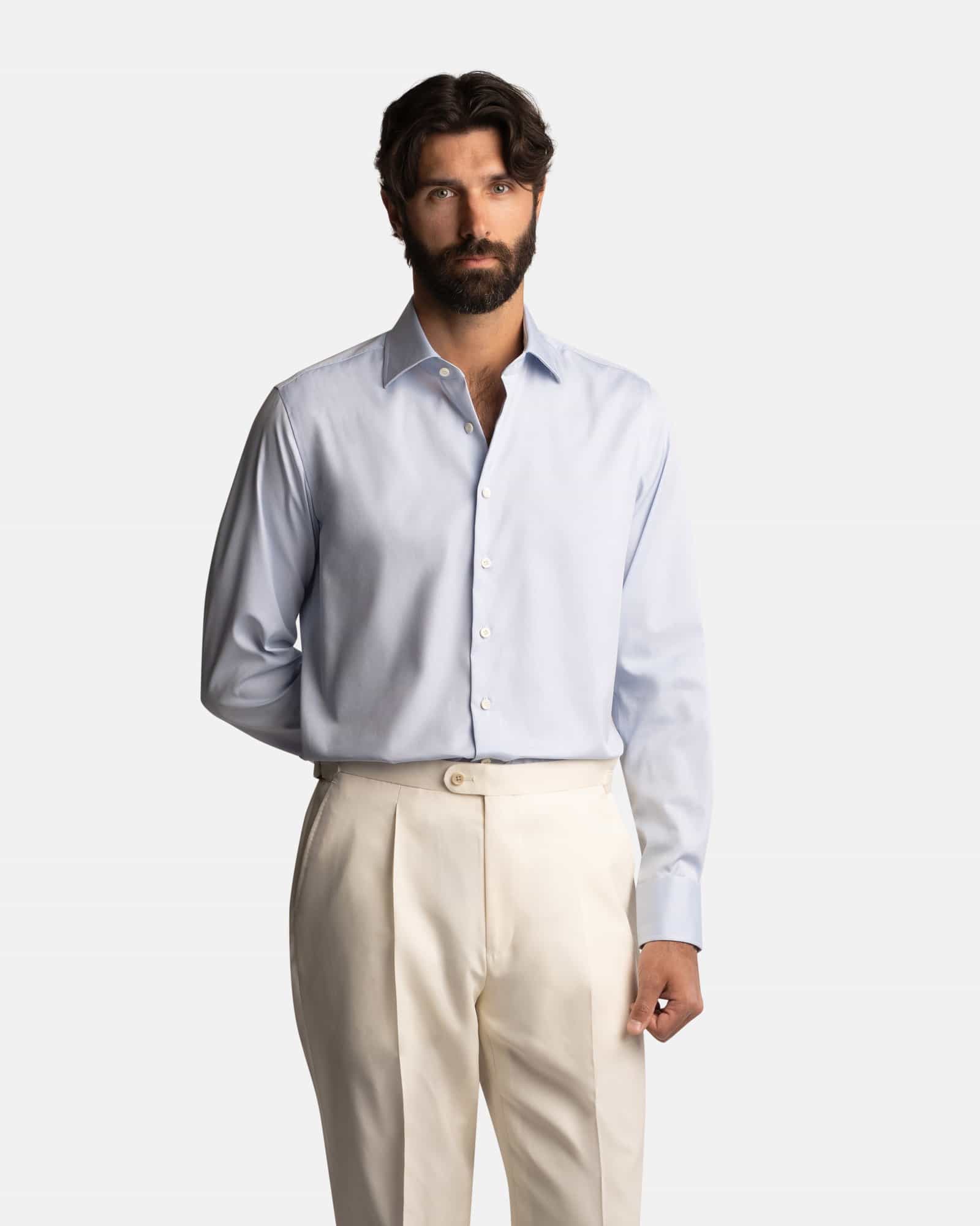 Handmade Royal Oxford Shirt Blue