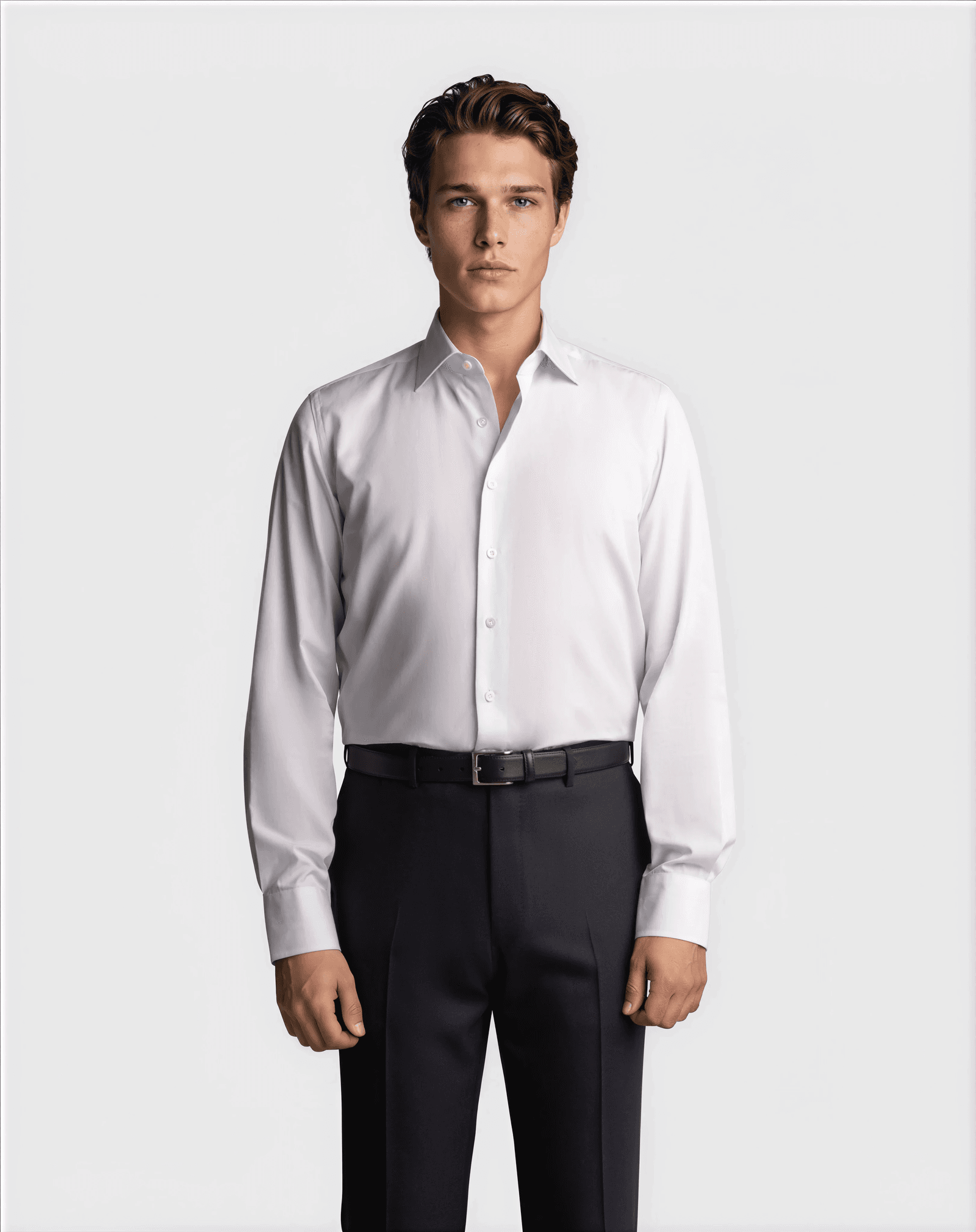 Superior Popline Shirt Blue