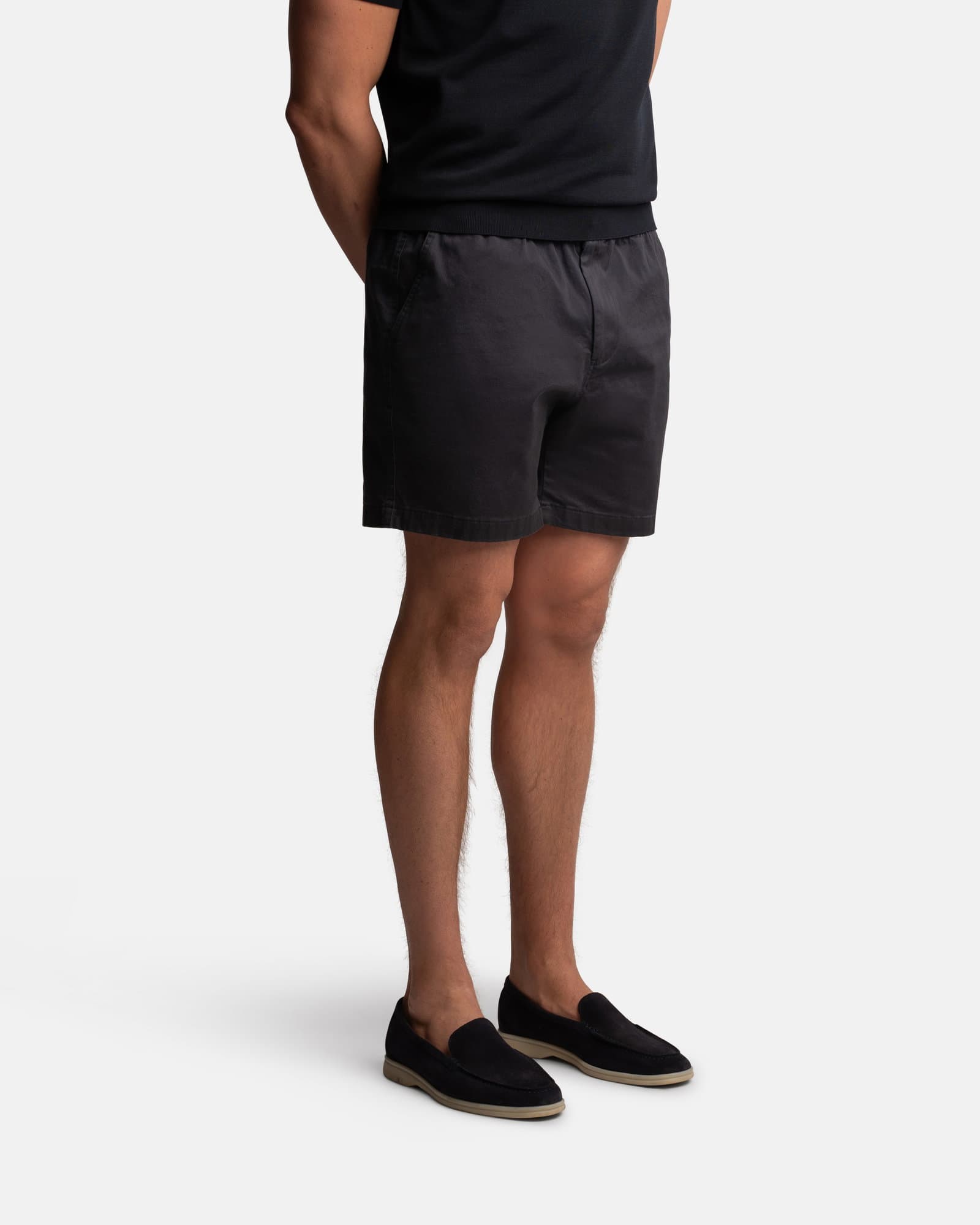 Cotton Shorts Navy