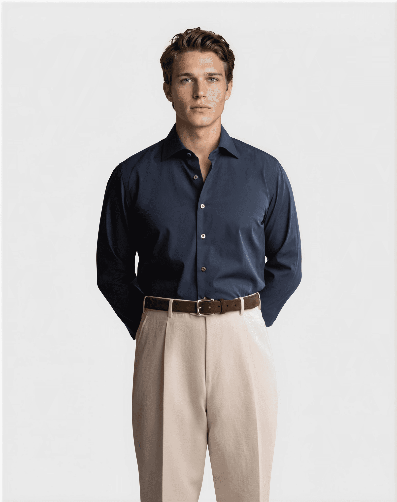 Popline Shirt Navy
