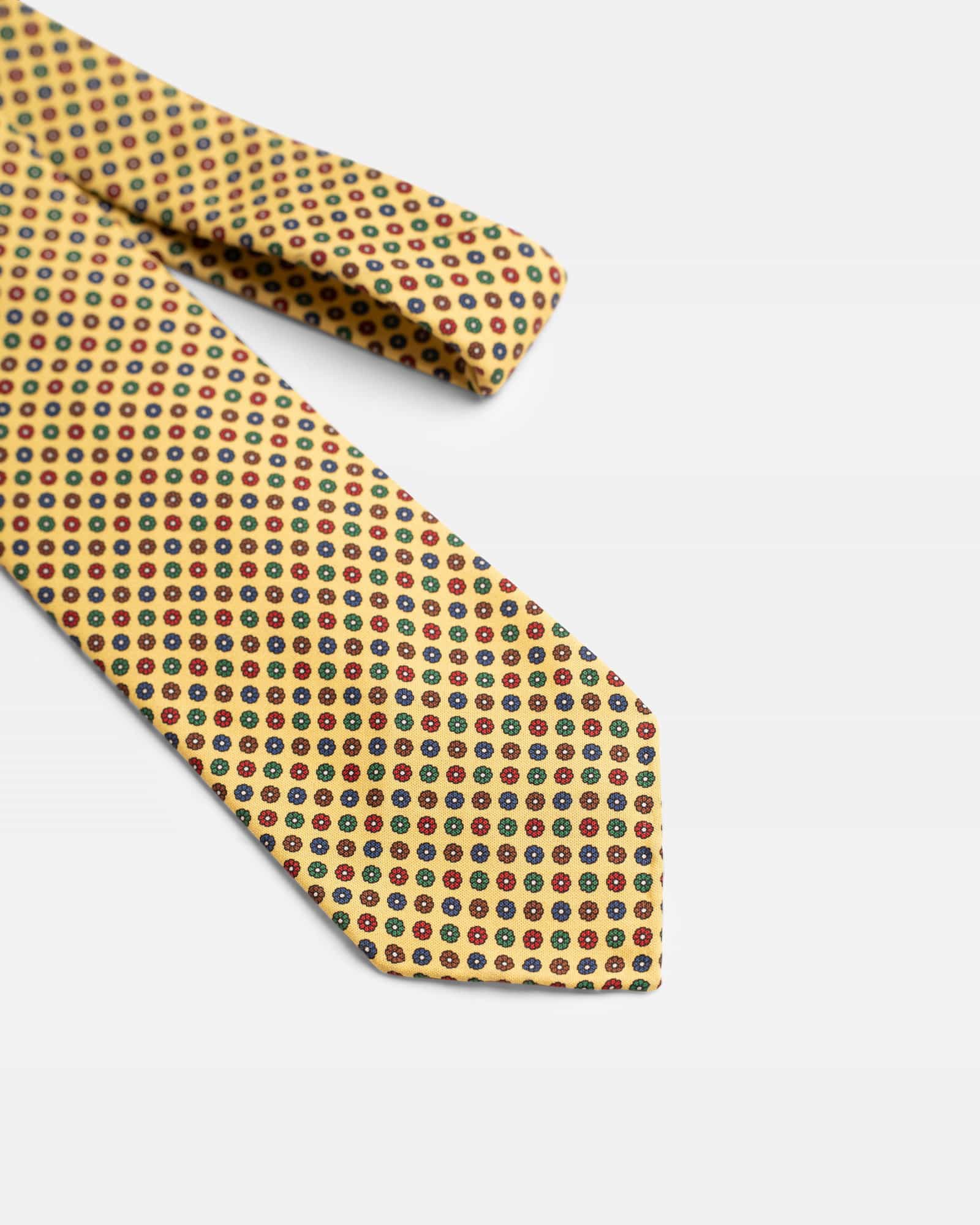 Small Flower Print Yellow