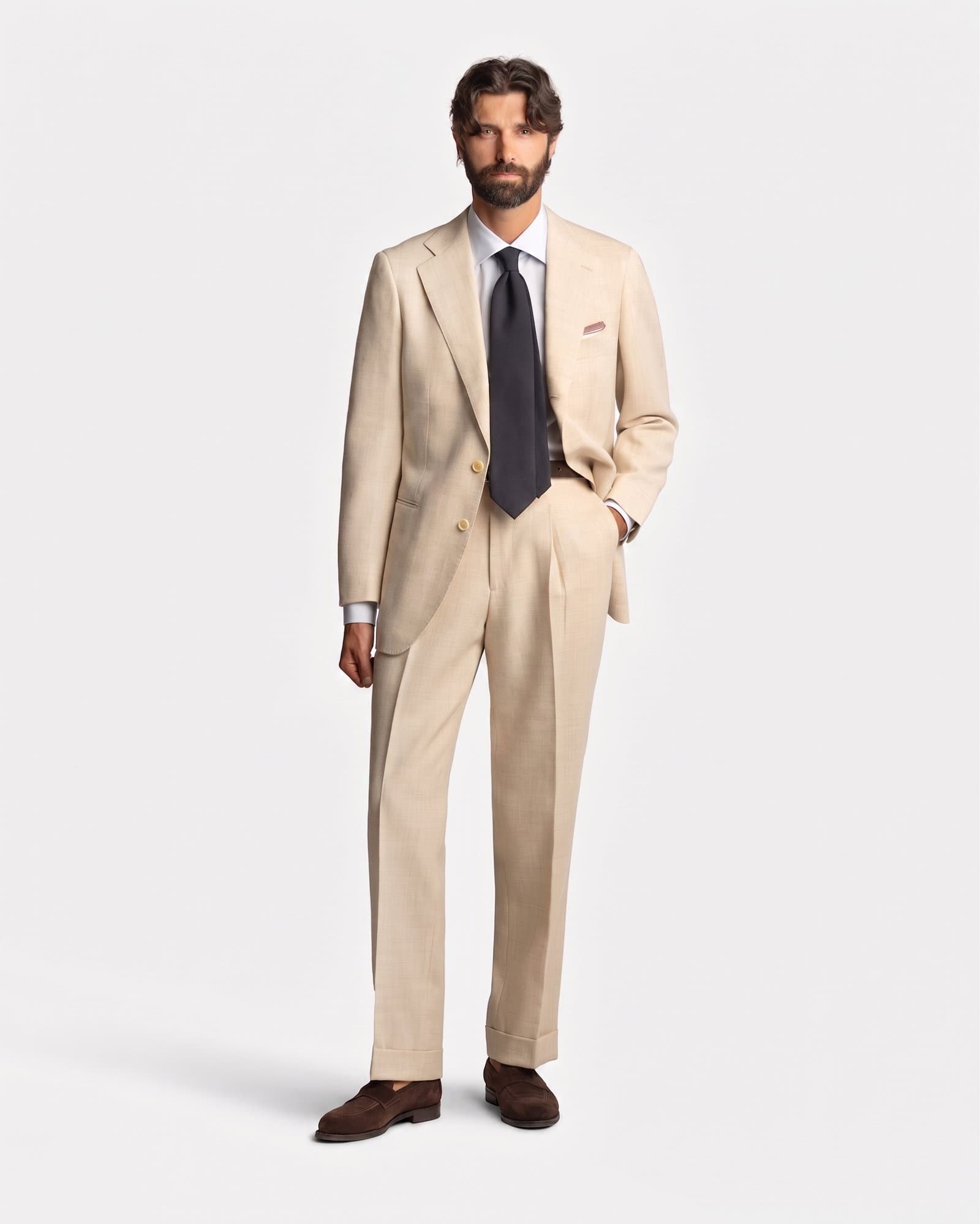 Mod 2 William Bliss Wool Linen Suit