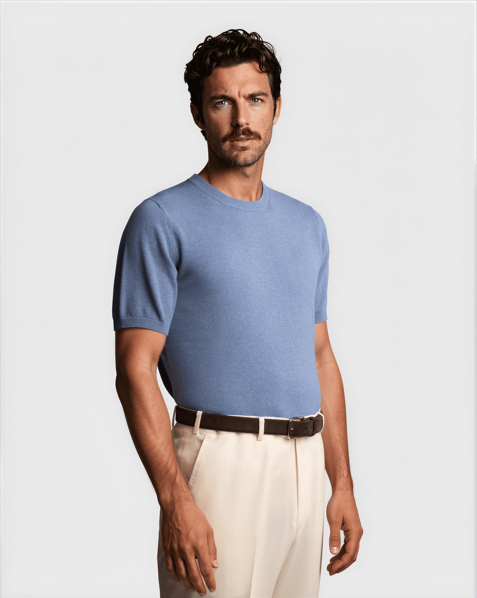CashSilk T-Shirt Light Blue
