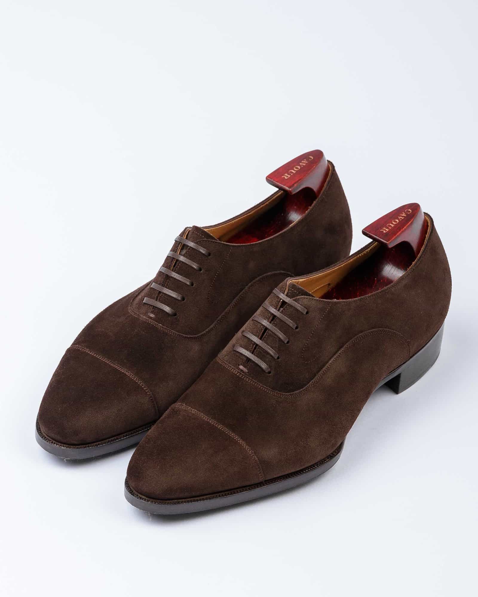 Hand Welted Cap Toe Oxford K Last Brown