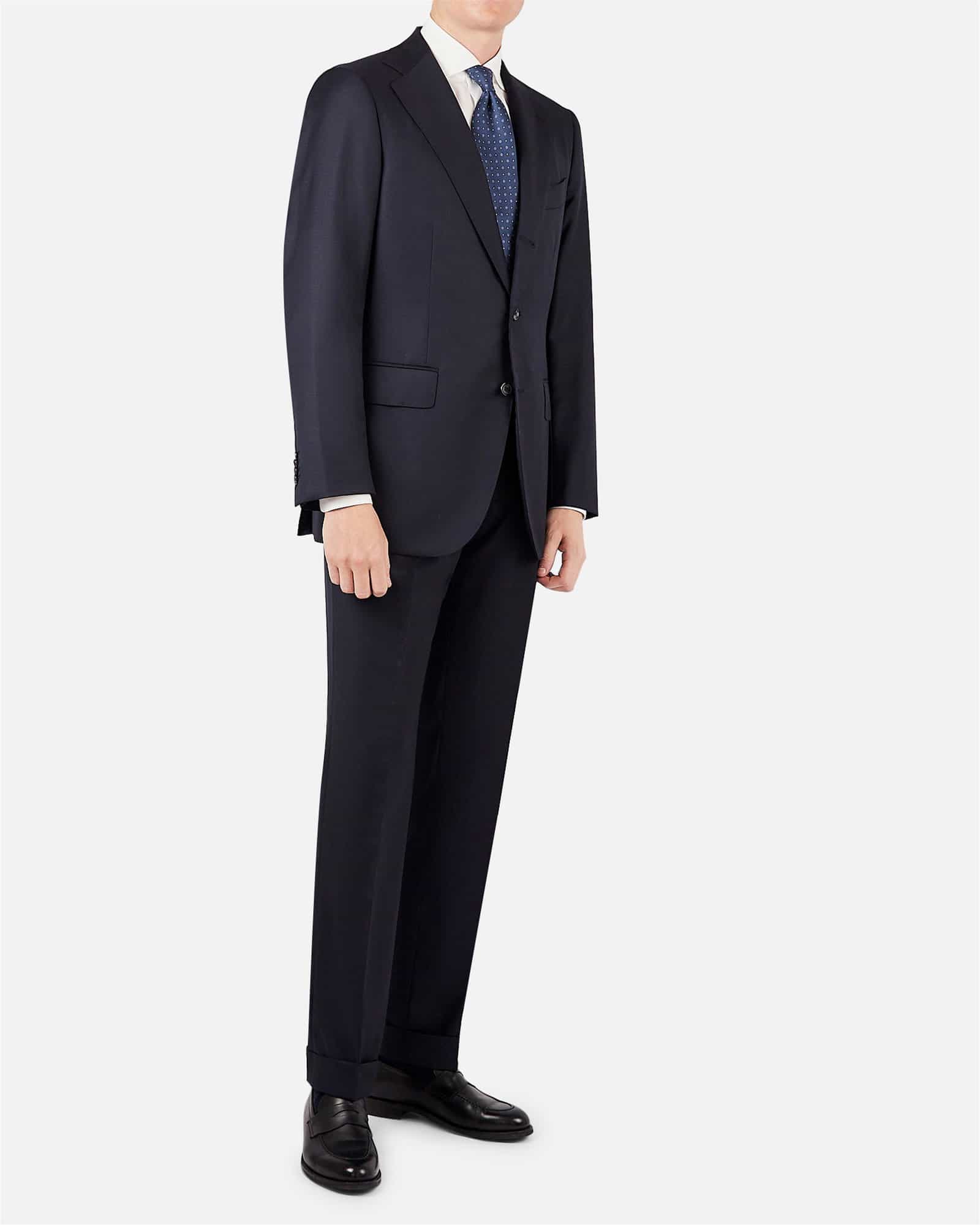 Mod 4 Classic Twill Suit Navy