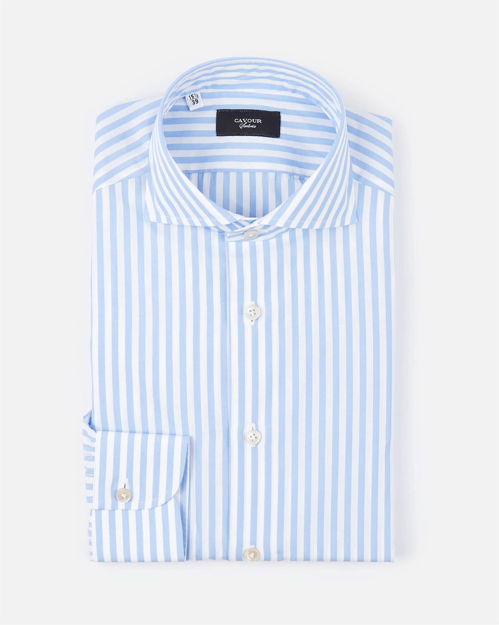 Sartoria Bold Stripe Light Blue