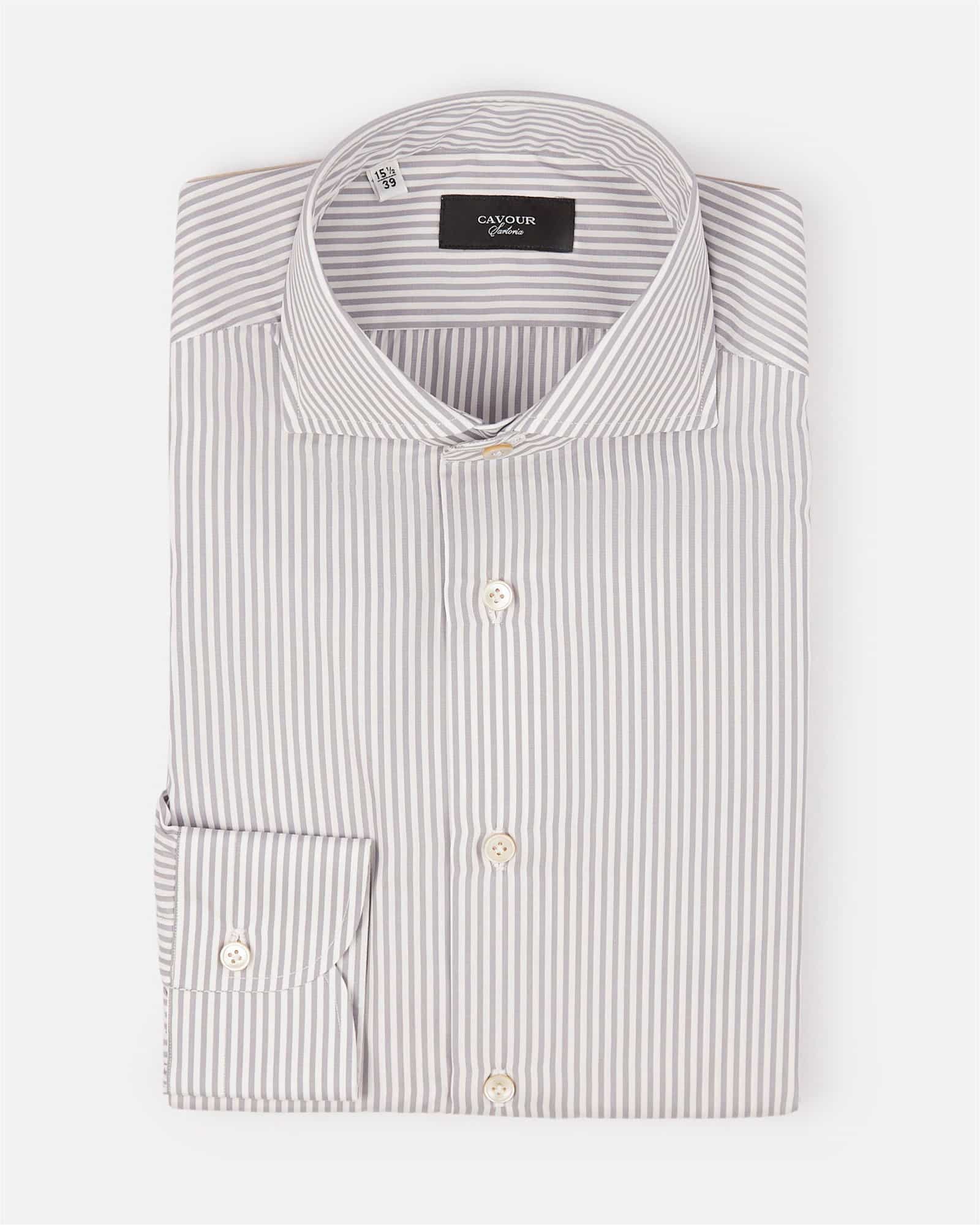 Sartoria Alumo Bengal Stripe Grey